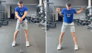 Use this 5-minute warm-up to get loose before your next round