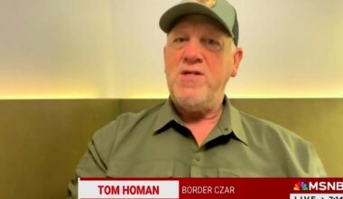 Border czar Tom Homan rages on ‘Morning Joe’ about ‘very dishonest’ NBC reporter taking him ‘out of context’