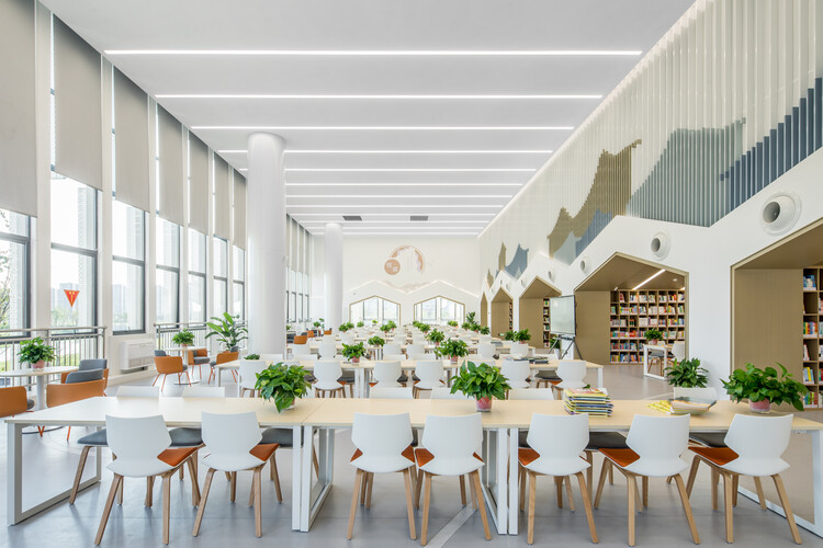 Nanjing University Suzhou Affiliated Primary School‌ / Tus-Design - Interior Photography, Dining room, Chair