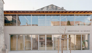 NAS transforms chapel in southern france into third-place library
