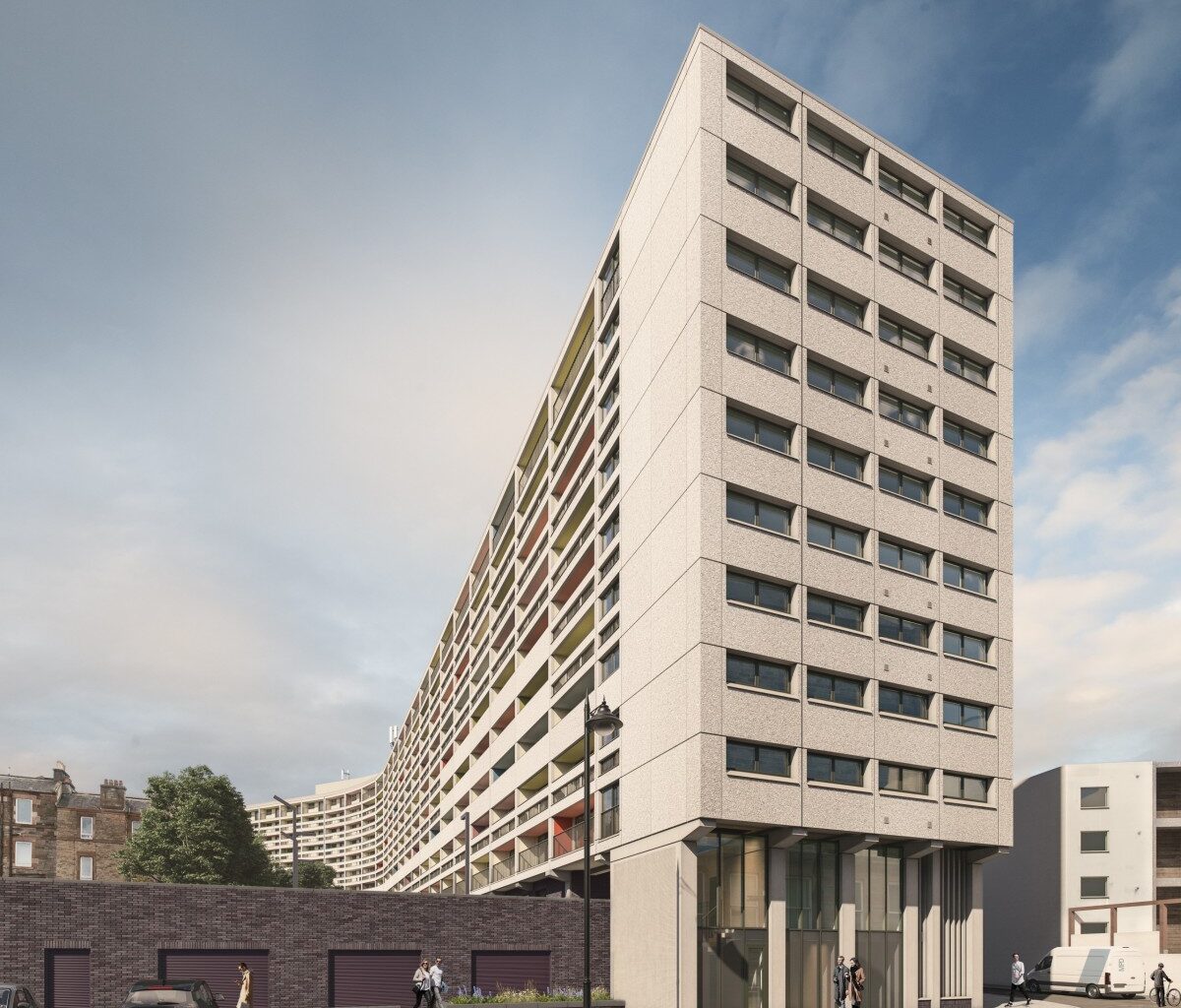 Edinburgh moves to improve comfort and safety at A-listed Brutalist blocks : June 2025 : News : Architecture in profile the building environment in Scotland