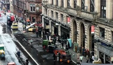 Hollywood hunk spotted on Glasgow street as filming for major blockbuster gets underway