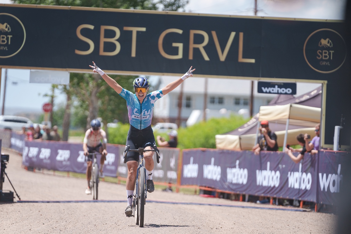 SBT GRVL: Melisa Rollins and Brennan Wertz wrangle wind and late attacks for top honours on new course at Steamboat Springs gravel race