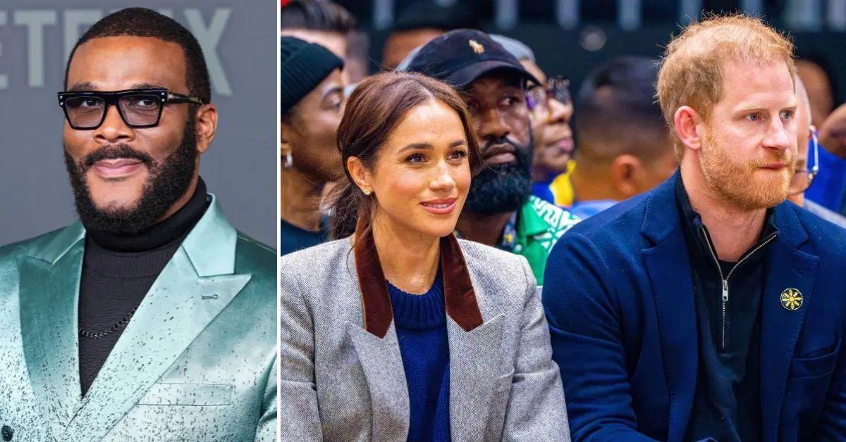 Prince Harry & Meghan Are 'Betraying' Tyler Perry By Not Supporting Him