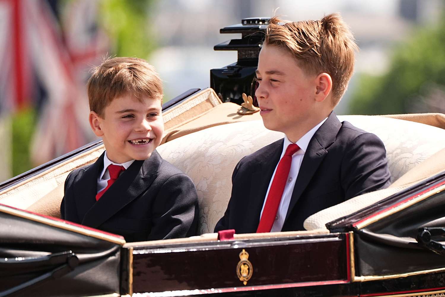 Prince Louis Has the Most Fun at Trooping the Colour: See Photos