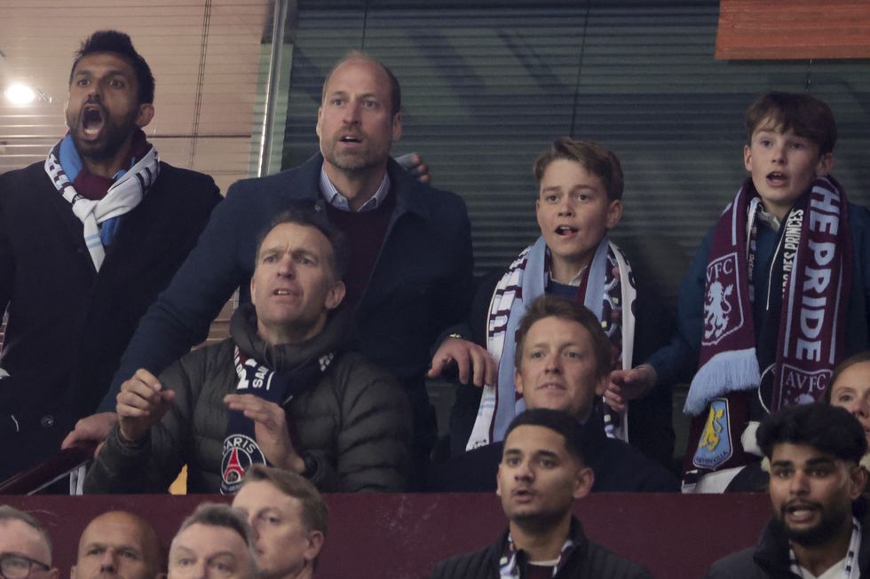 Prince William and Prince George