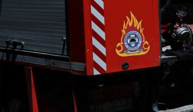 Fire breaks out in lot near Karaiskakis Stadium