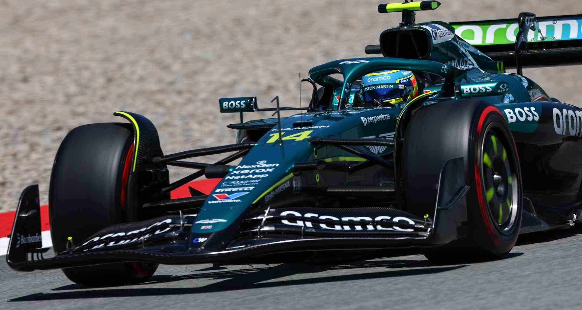 Fernando Alonso, Aston Martin, Circuit de Catalunya, 2025