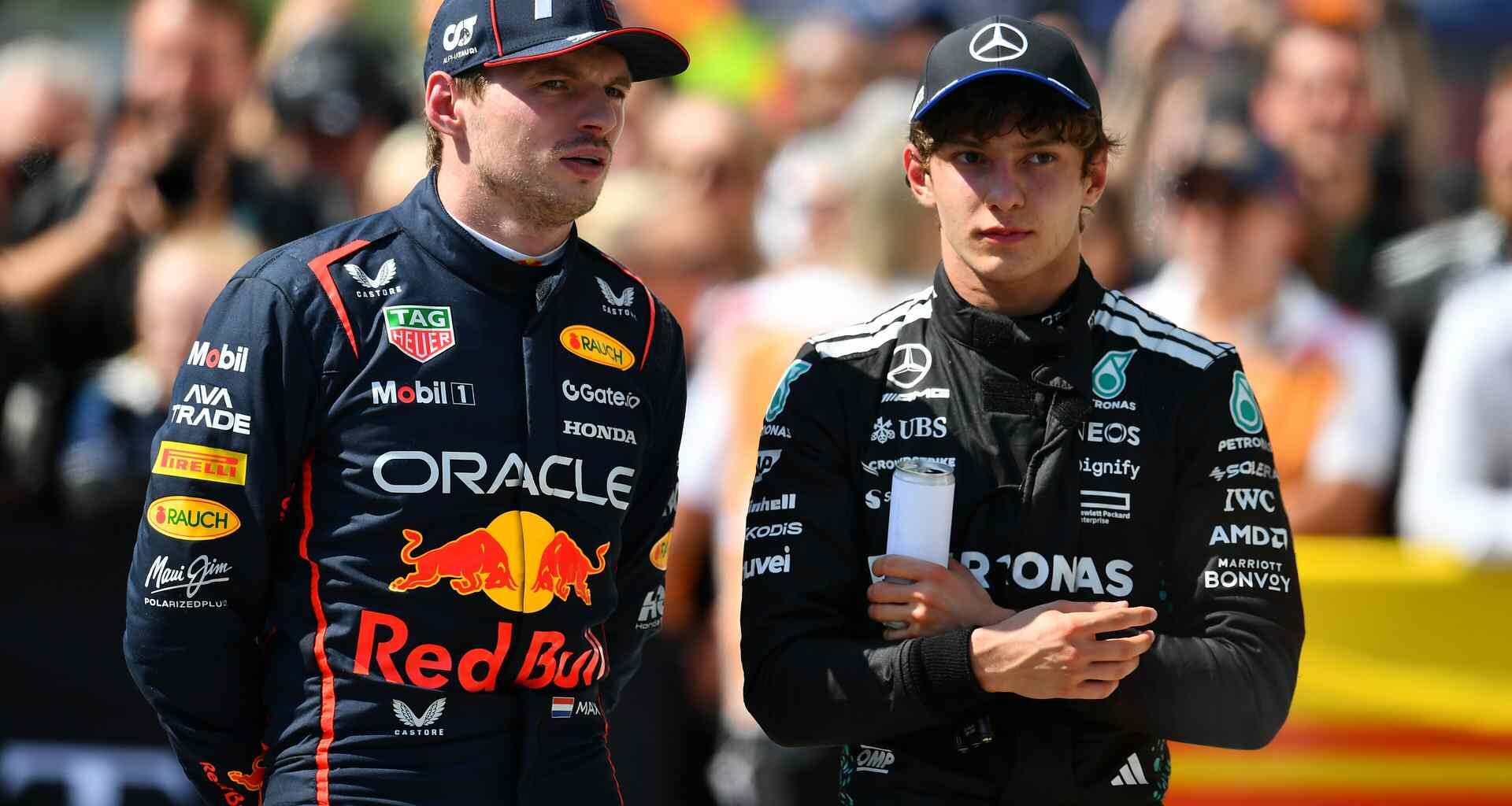 Max Verstappen, Andrea Kimi Antonelli, Circuit Gilles Villeneuve, 2025