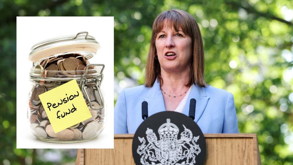 Rachel Reeves and pension pot