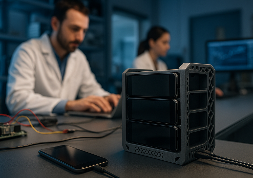 The prototype demonstrated how old devices can support environmental monitoring without the need for new technology