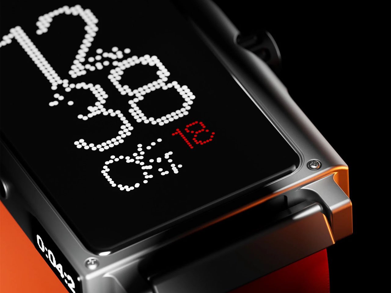 This retro-futuristic smartwatch is rugged by design and precise by purpose