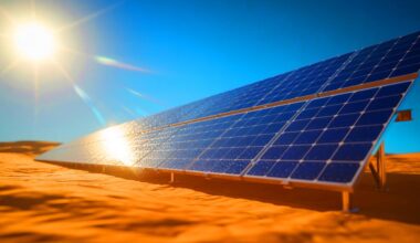 “Desert Tech Breaks Physics”: Saudi Cooling System Slashes Solar Panel Heat by 49°F, Triples Lifespan, Surges Energy Output