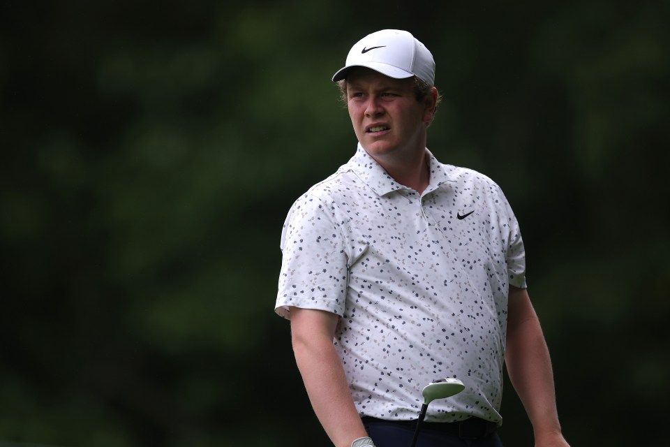 Robert Macintyre of Scotland at the Travelers Championship Pro-Am.