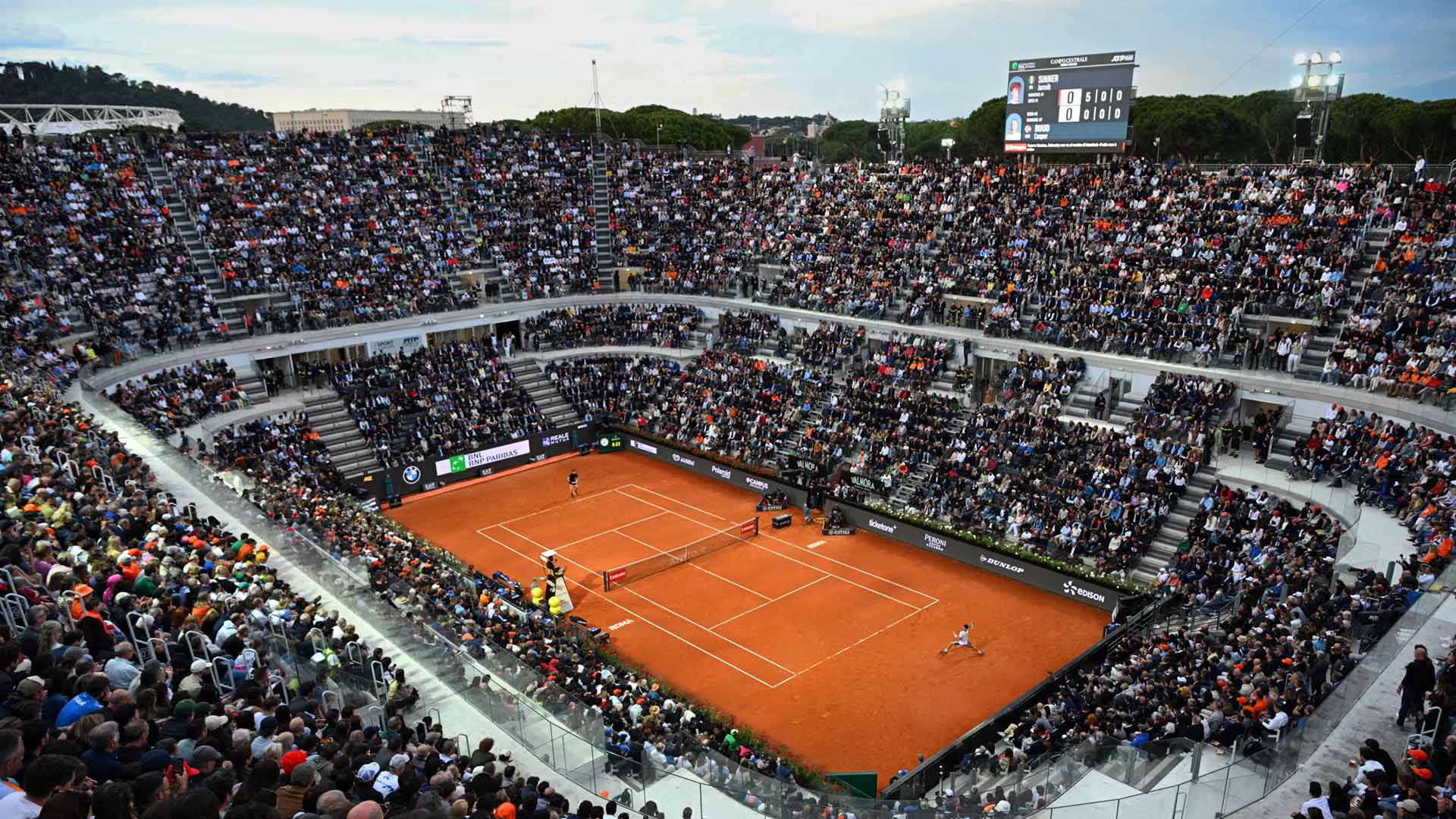 The Internazionali BNL d'Italia is one of nine ATP Masters 1000 events on the calendar.