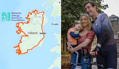 Ronan Mc Laughlin is riding around Ireland