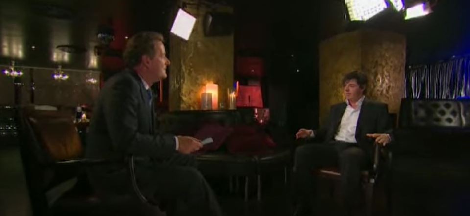 McIlroy told Piers Morgan how he dealt with criticism of his collapse at the 2011 Masters