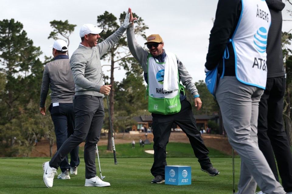 McIlroy's second ace came earlier this year at the Pebble Beach Pro-Am