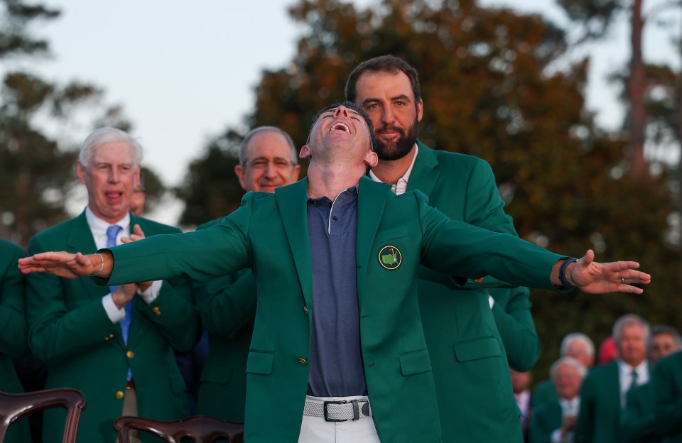McIlroy is the newest owner of a green jacket