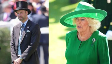Prince William and Queen Camilla on Day Two of the Royal Ascot 2025.