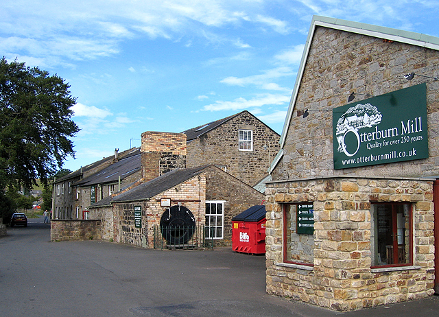 Otterburn Mill building exterior.