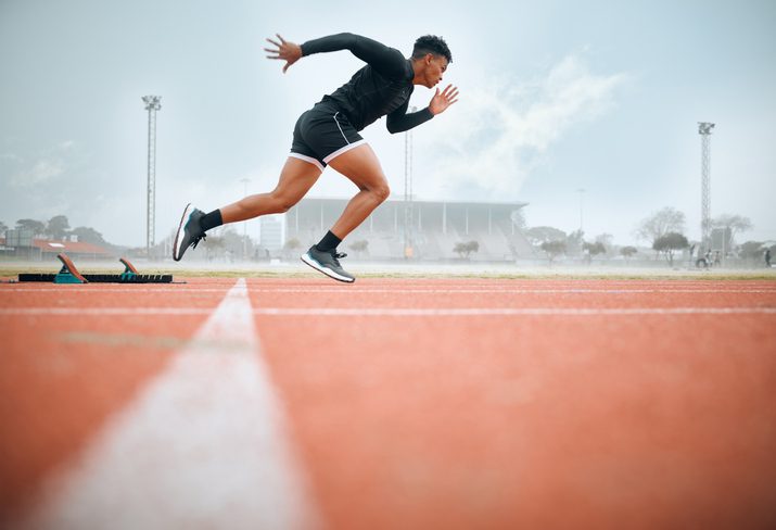 fast sprinter