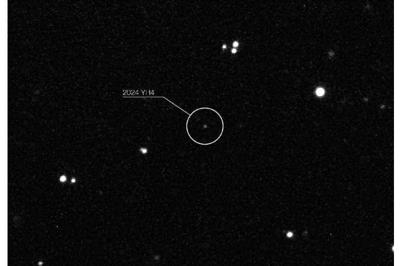Scientists estimate there is a 4.3-percent chance this asteroid will hit the Moon in 2032