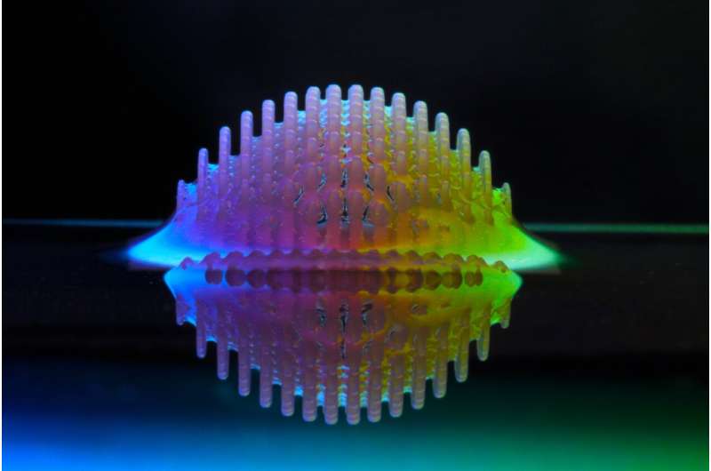 Sculpting the surface of the water