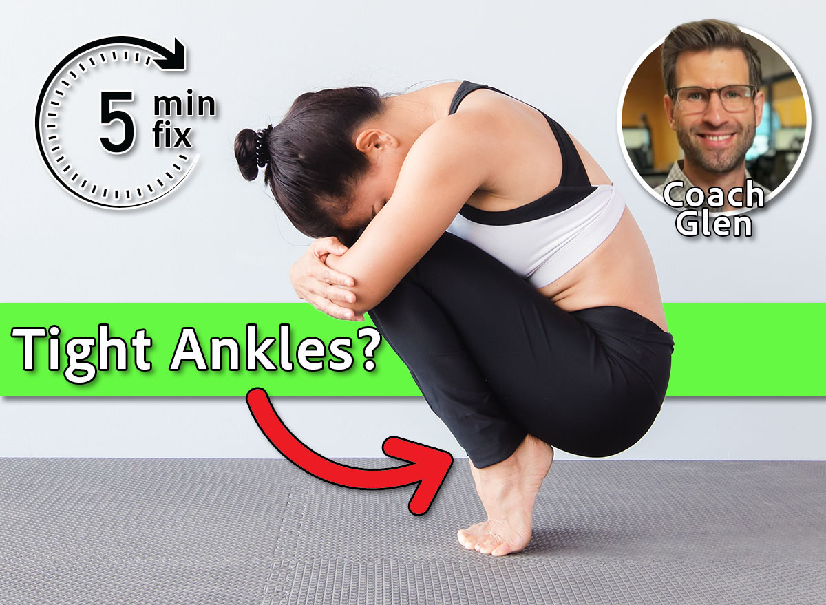 3 Fixes for Tight Ankles That Improve Your Squats Fast