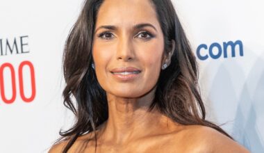 Padma Lakshmi in Bikini Cools Down in Blue Lagoon — Celebwell