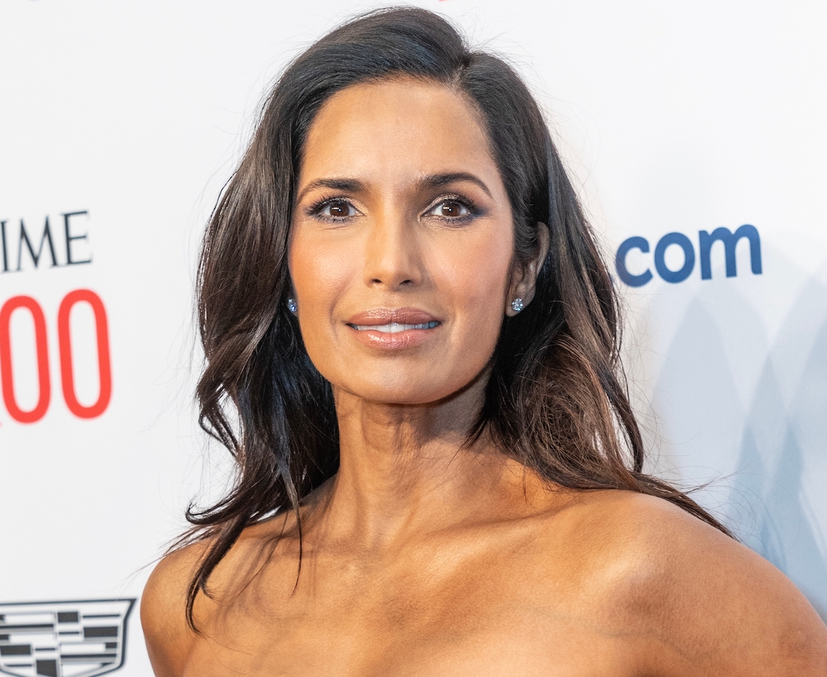 Padma Lakshmi in Bikini Cools Down in Blue Lagoon — Celebwell