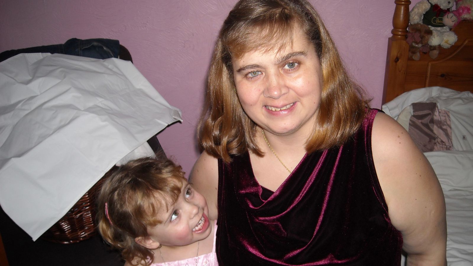Mary Catchpole as a toddler with her mother Sarah
