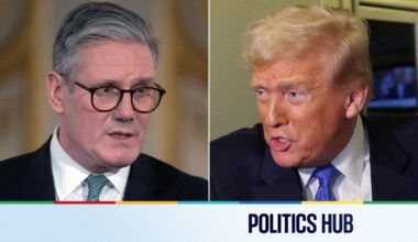 Politics latest: Trump's tariffs announcement casts doubt over UK-US deal | Politics News