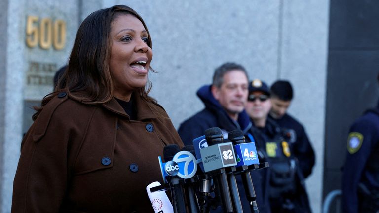 NY Attorney General Letitia James was one of the lawmakers urging people to delete their data from 23andMe's databases. File pic: Reuters