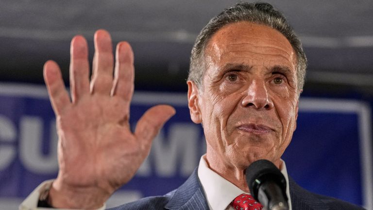 Andrew Cuomo. Pic: AP
