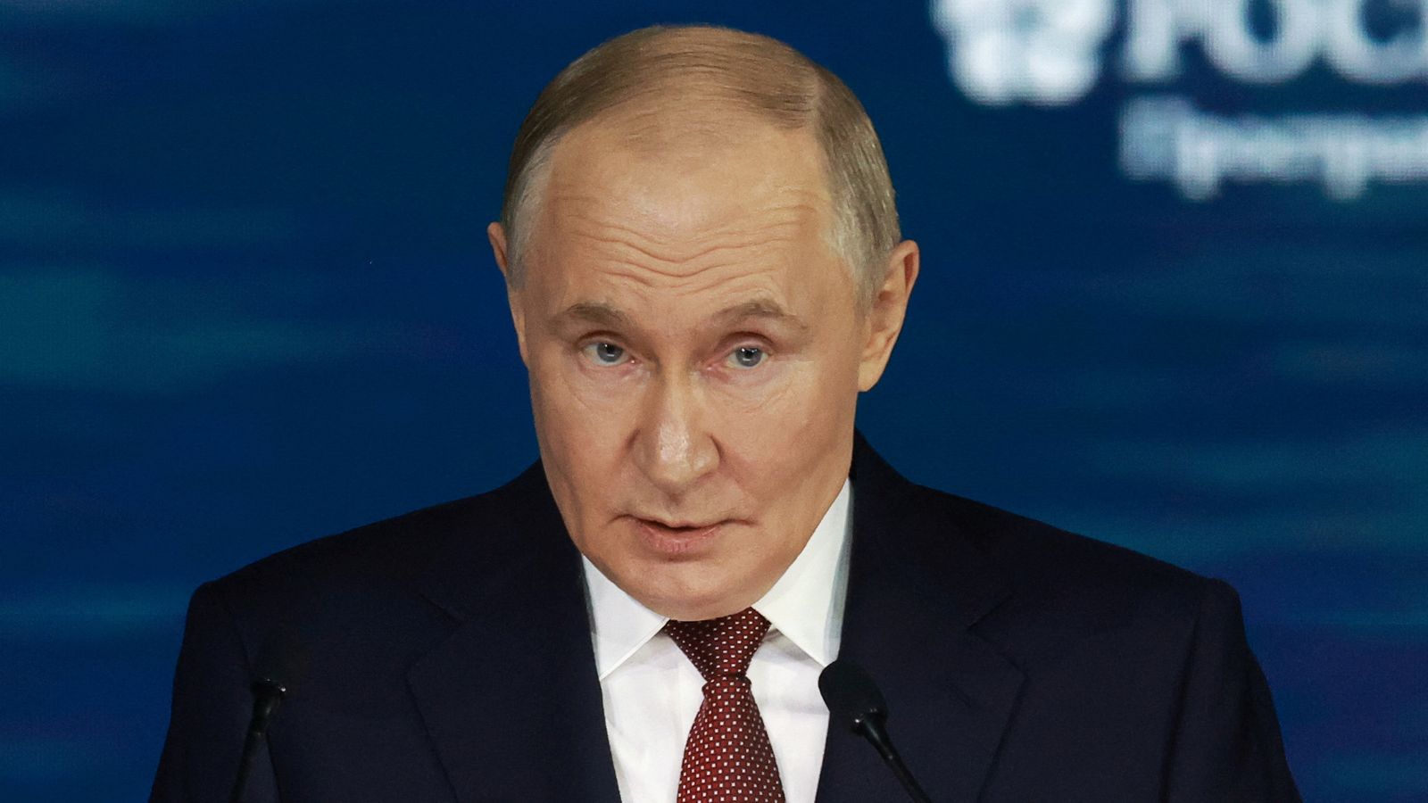 Vladimir Putin at the St. Petersburg International Economic Forum (SPIEF) on June 20, 2025. REUTERS/Anton Vaganov