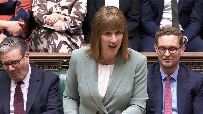 Chancellor Rachel Reeves