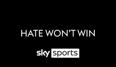 Sky Sports stands with stars against online hate and abuse