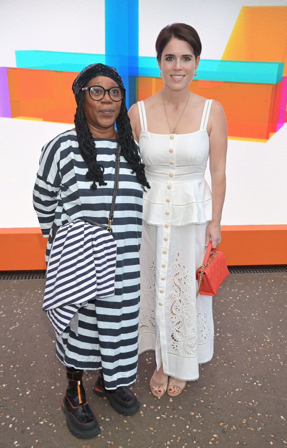 Sonia Boyce and Princess Eugenie