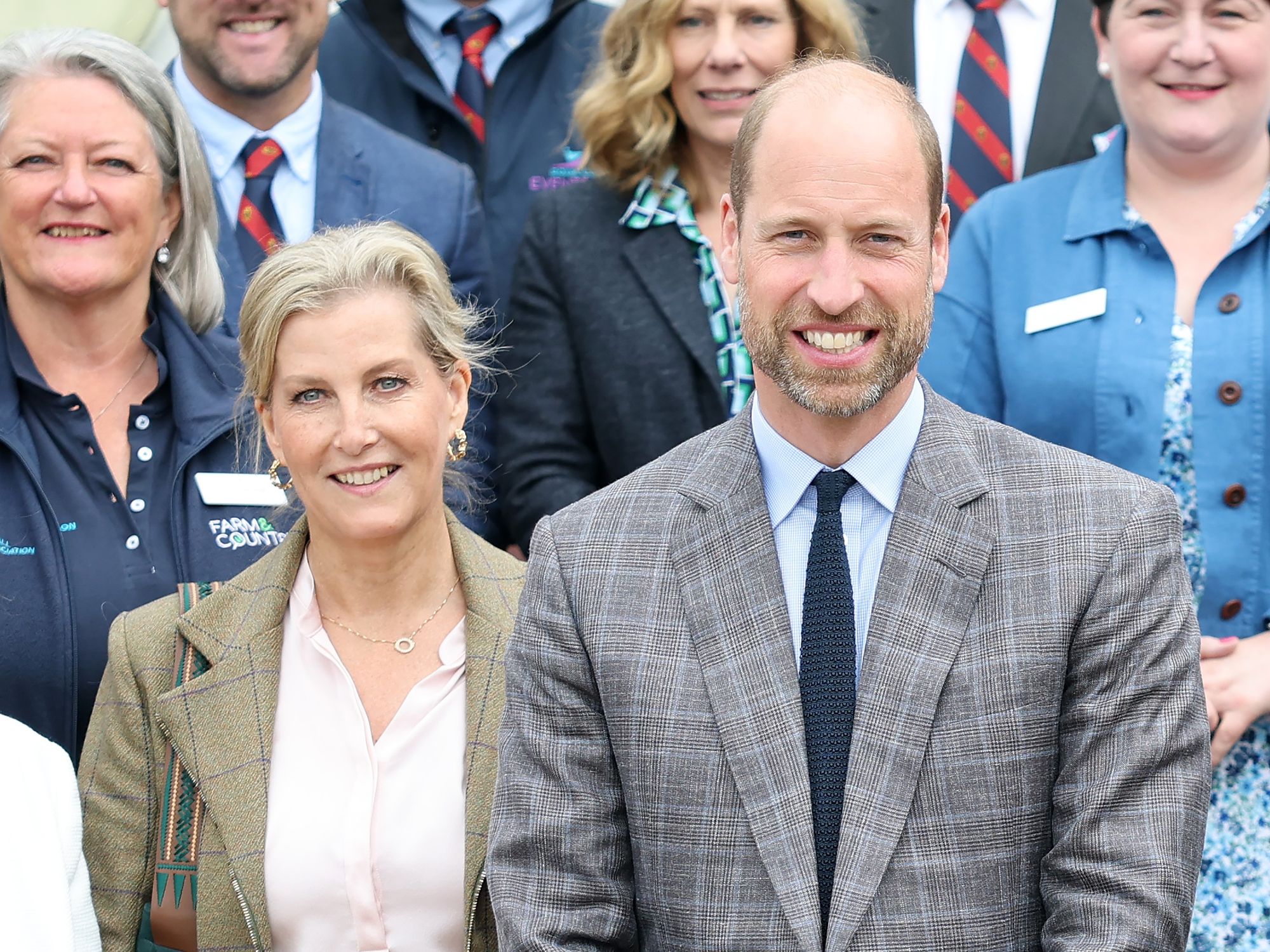 Sophie, Duchess of Edinburgh, and Prince William