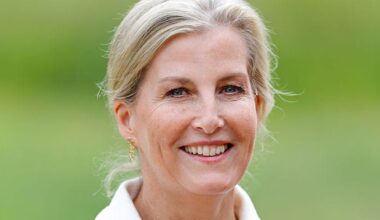 Sophie, Duchess of Edinburgh, goes bronze as a heatwave hits the UK