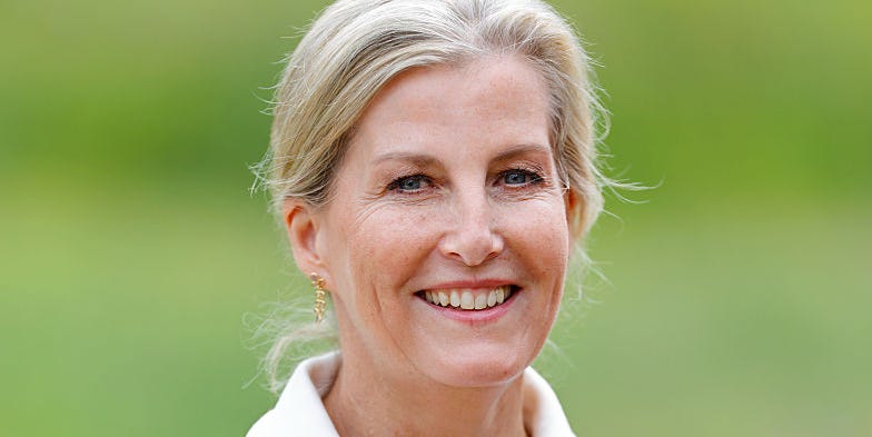 Sophie, Duchess of Edinburgh, goes bronze as a heatwave hits the UK