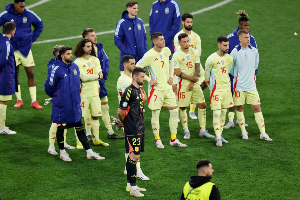 Spain are the first country to lose in two Nations League finals