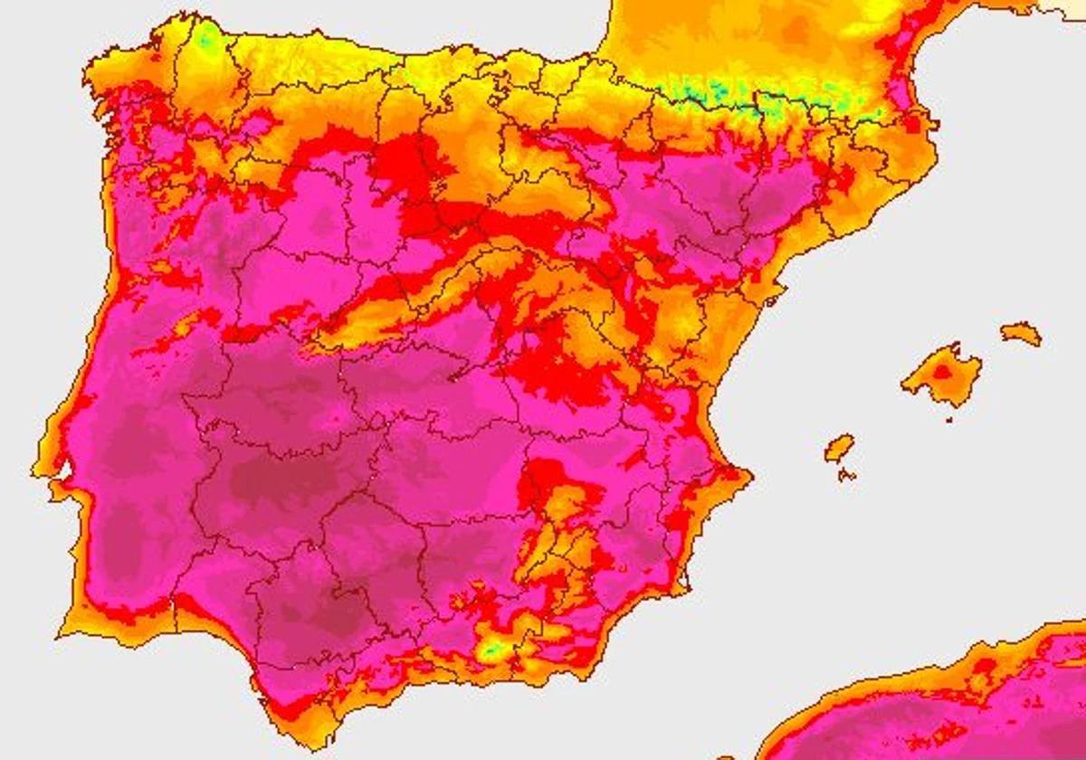 Aemet puts Spain on alert for episodes of extreme heat and storms
