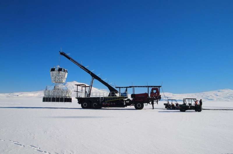 Strange radio pulses detected coming from ice in Antarctica | Penn State University