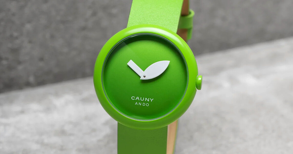 tadao ando designs ‘apple’ watch for cauny