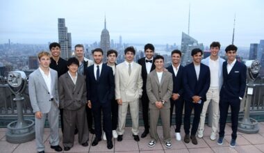 Tailor steps in after F1 stars stall on red carpet at movie premiere