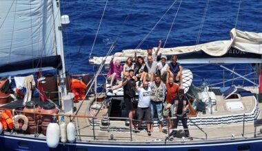 Aid boat Madleen enroute to Gaza hit with Israeli internet blockade in international waters