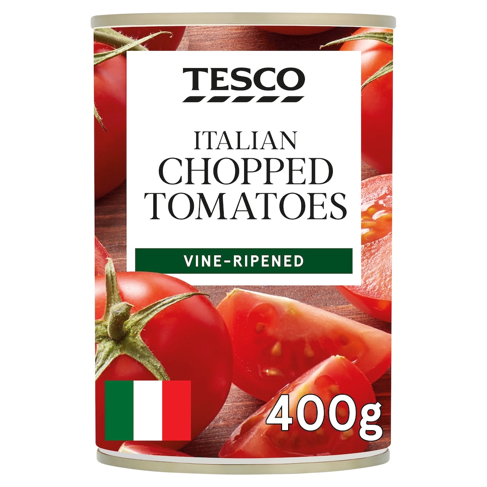 Tinned tomatoes are full of vitamin C, fibre and potassium