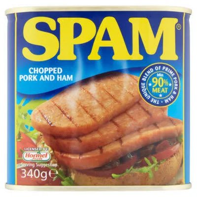 Spam packs lots of protein as well as iron, zinc and vitamins B and C